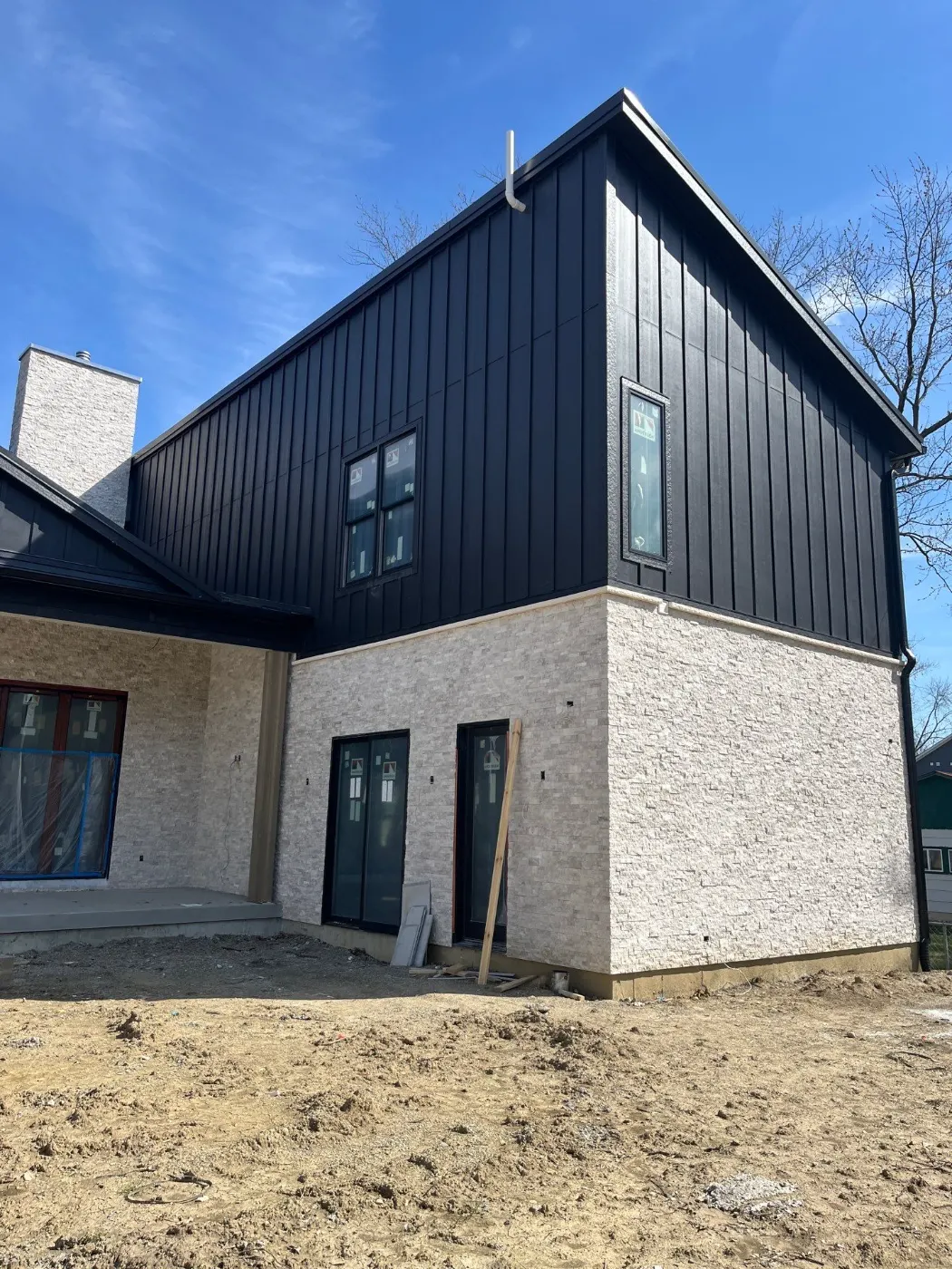 Soffit and fascia work in Geist